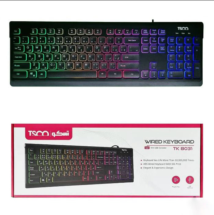 کیبرد باسیم  TK 8031تسکو
