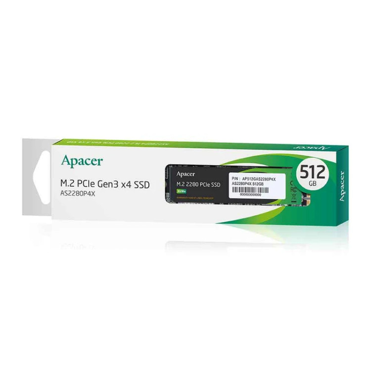 اس اس دی اپیسر مدل AS2280P4X ظرفیت 512 گیگابایت
