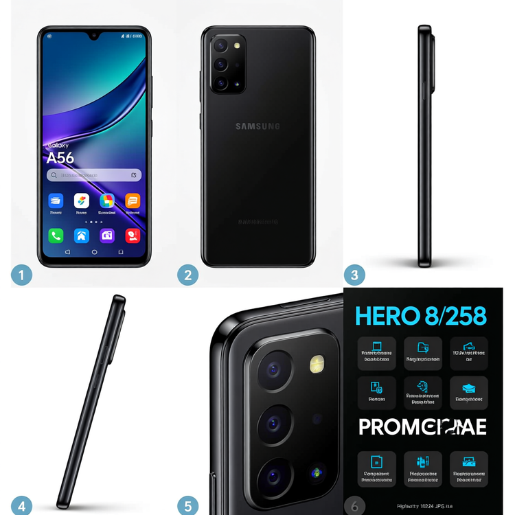 موبایل سامسونگ مدل Galaxy A56 دو سیم کارت ظرفیت 256 گیگابایت و رم 8 گیگابایت