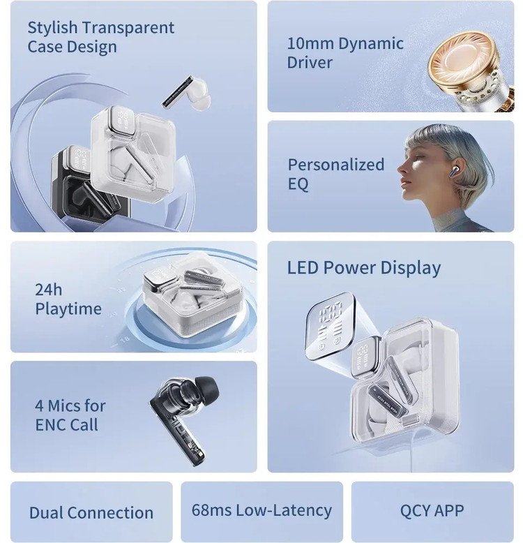 ایرپاد QCY MELOBUDS NEO