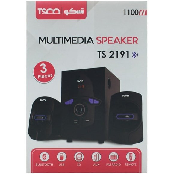 اسپیکر سه تیکه تسکو مدل TS 2191