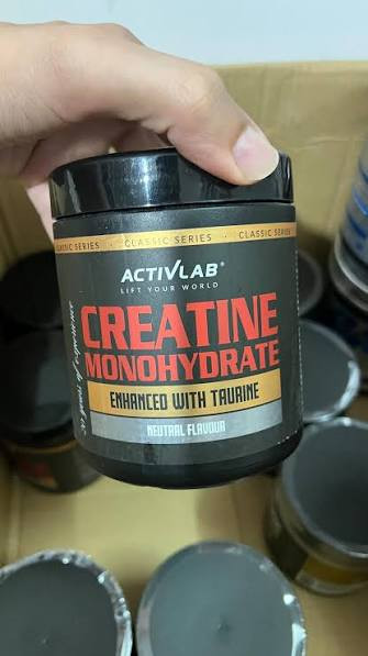 کراتین مونوهیدرات اکتیو لب 300 گرم با تورین | Activlab Creatine Monohydrate