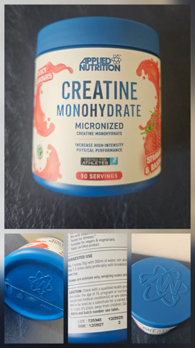 کراتین مونوهیدرات اپلاید ۲۵۰ گرمی طعم دار