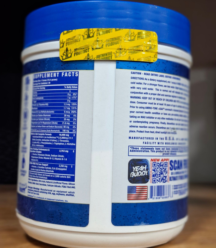 آمینو EAA+ TONE رونی کلمن 544 گرم